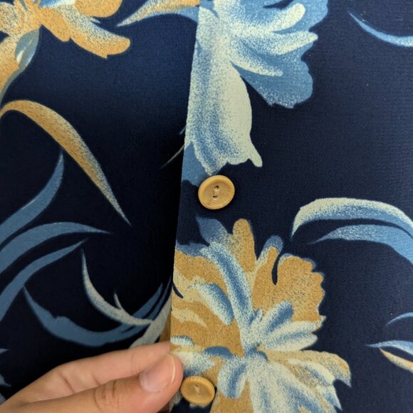 90's Floral Mixi Vest Dress - Picture 3 of 4